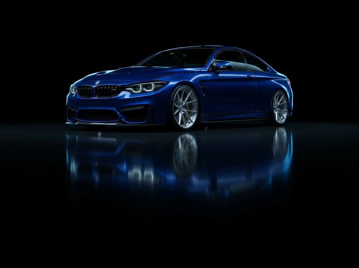 A car render made with Tuner